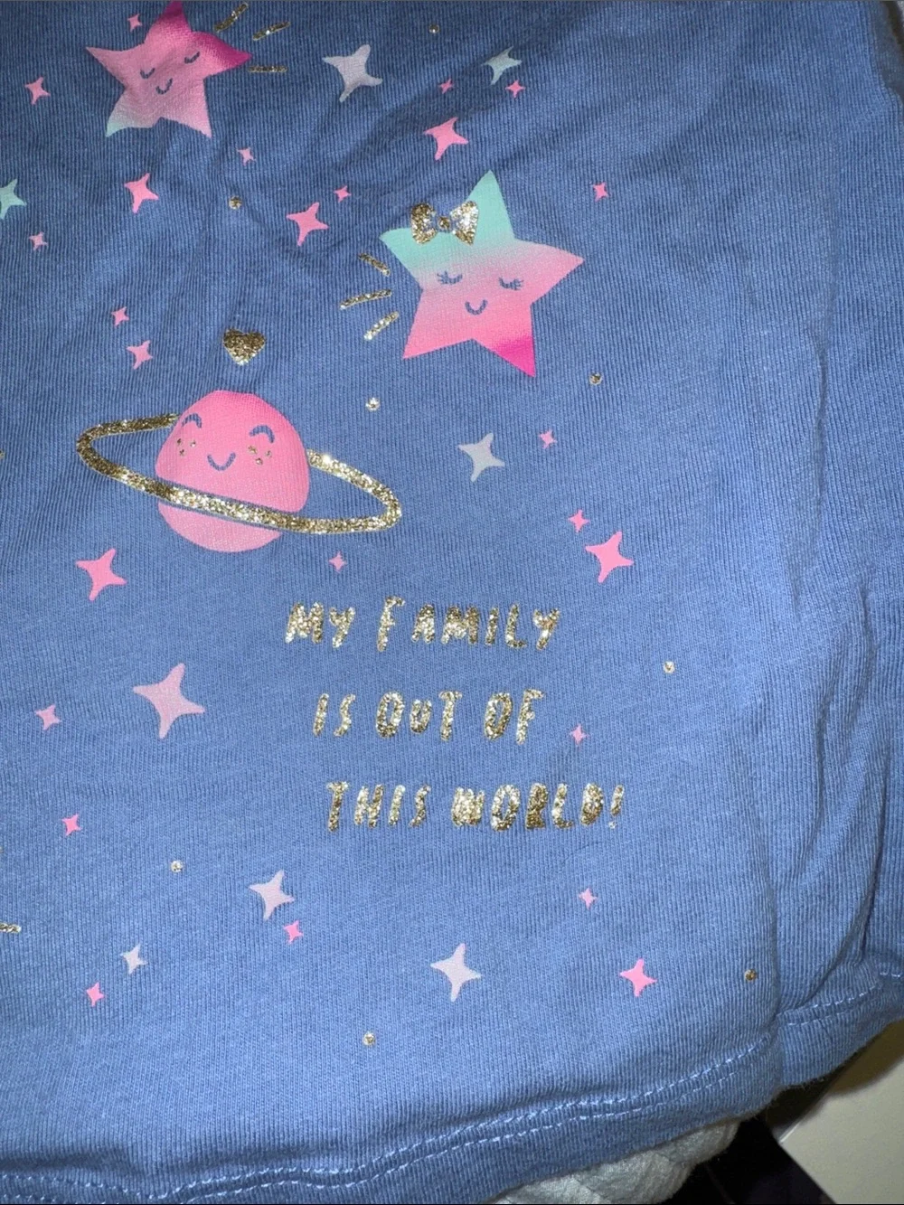 My Family is Out of This World Space Tee